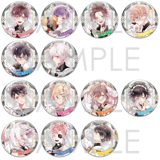 DIABOLIK LOVERS MILLENNIUM ANGEL ビッグ缶バッジ | 乙女向け通販