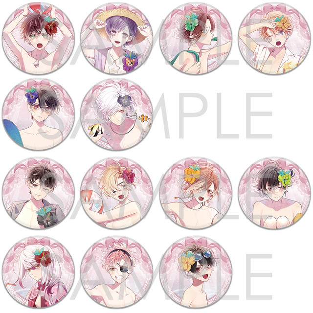 DIABOLIK LOVERS MILLENNIUM BEACH ビッグ缶バッジ | 乙女向け通販