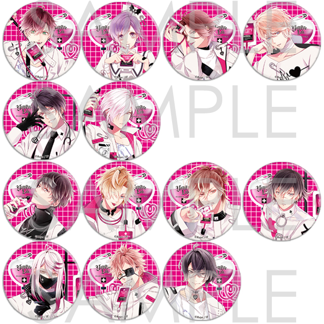 DIABOLIK LOVERS VAMPIRE Lab. 缶バッジ | 乙女向け通販サイト「SKiT