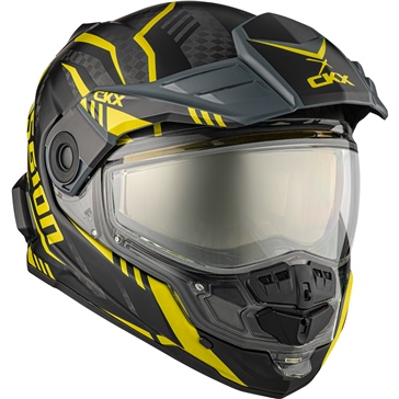 CKX Mission Full Face Helmet – Carbon Code – Winter CARBON, MATTE