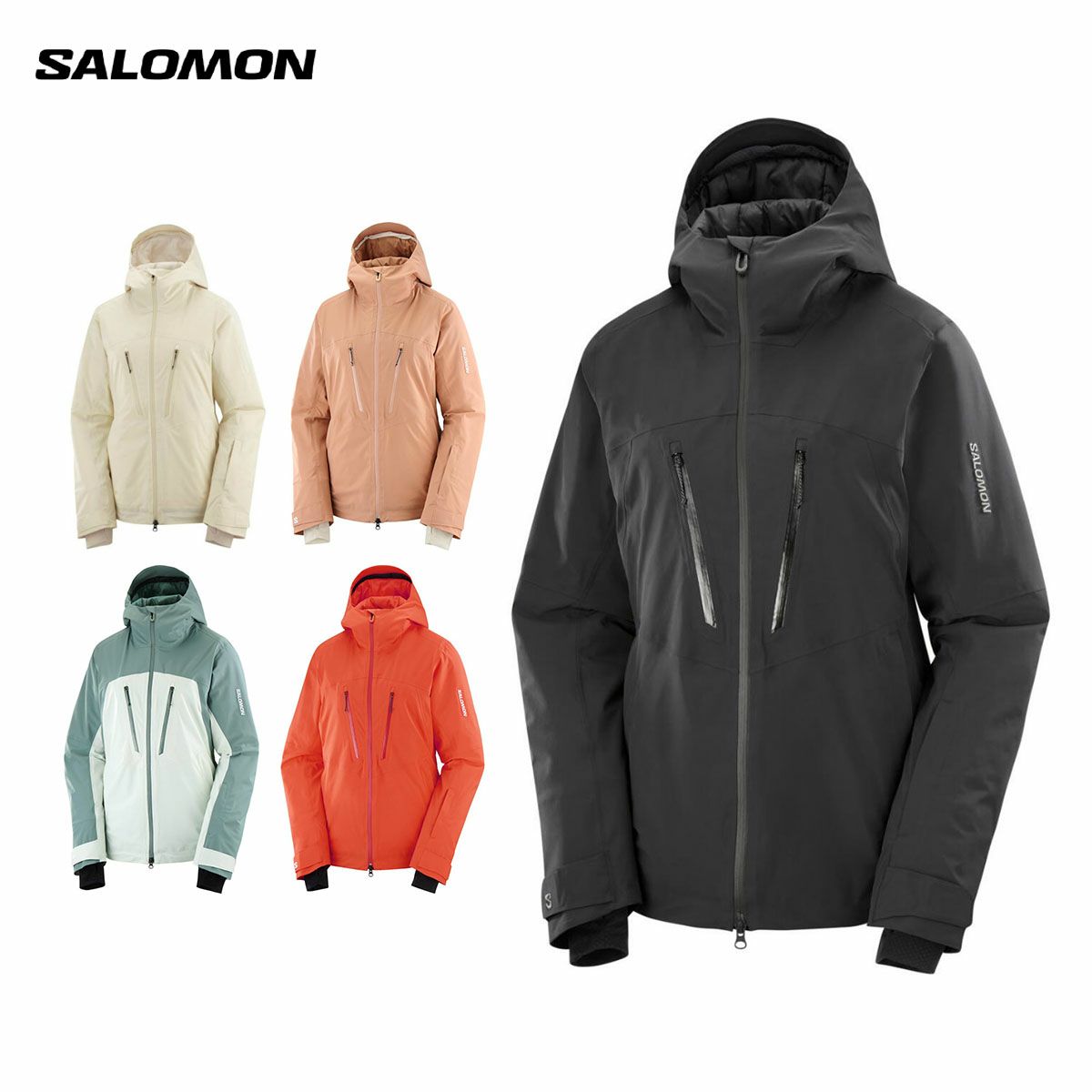 スキーウェア レディース スキージャケット サロモン SALOMON 2025