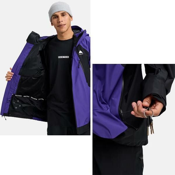 バートン 25-26 スノーボードウェア メンズ ゴアテックス ジャケット