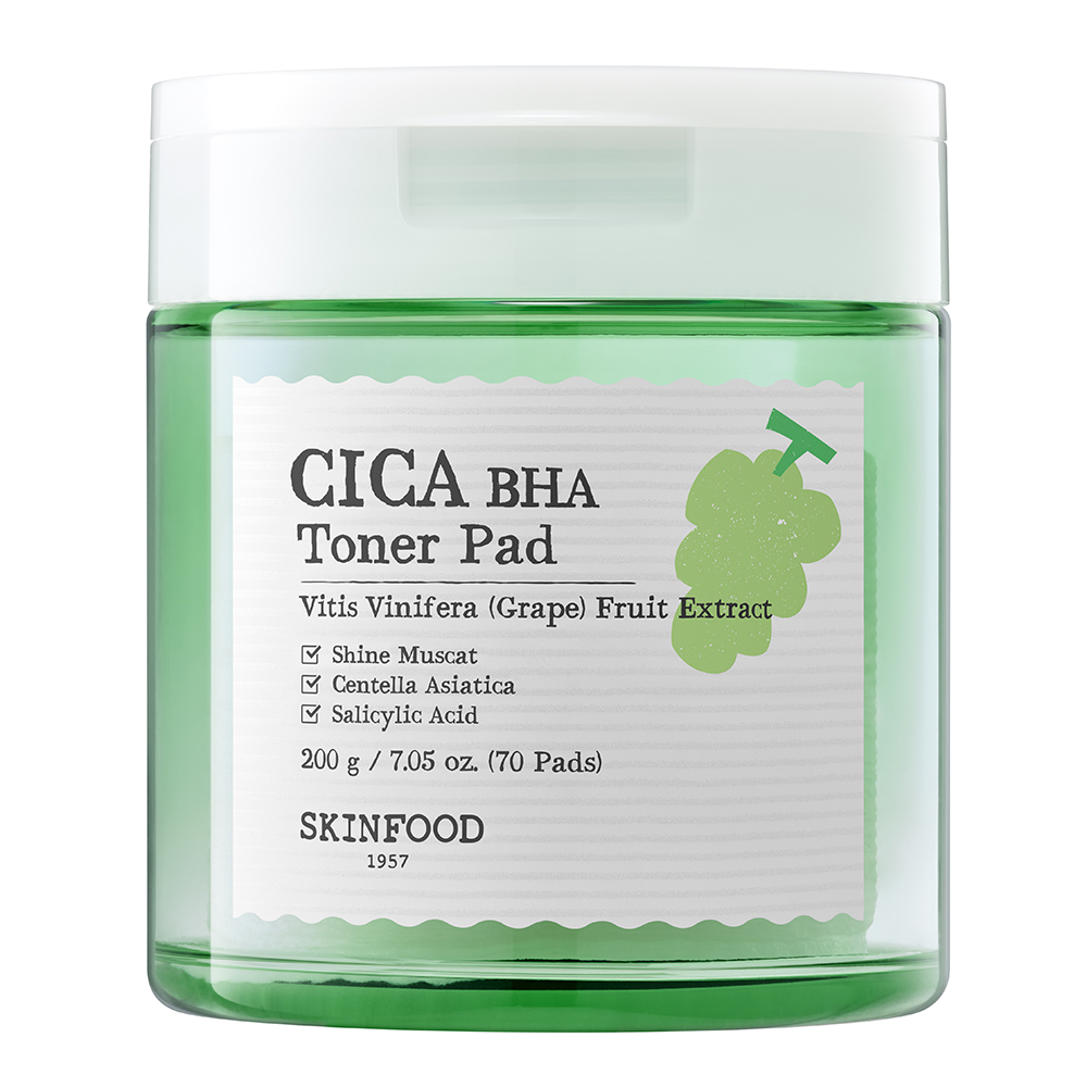シャインマスカット シカ BHA トナーパッド 200g/70枚 スキンケア