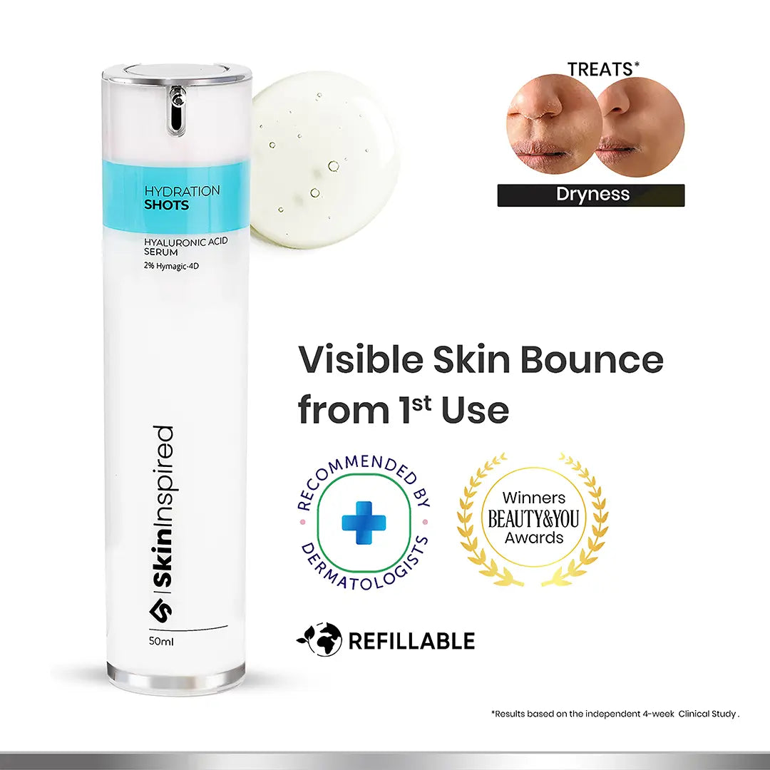 Buy Best 2% Hyaluronic Acid Serum For Face Online – SkinInspired