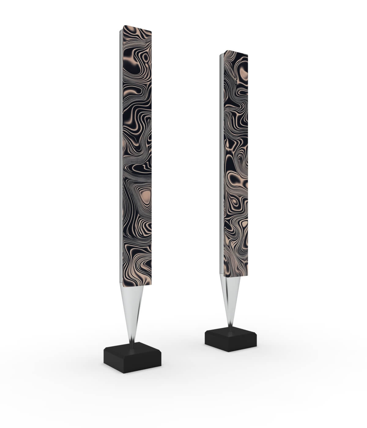 Bang & Olufsen BeoLab 8000スピーカー用の木製カバー Bang & Olufsen