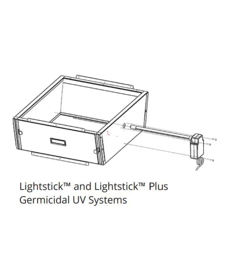 Dust Free 19847 Closet SST CD, System Service Transition Unit For