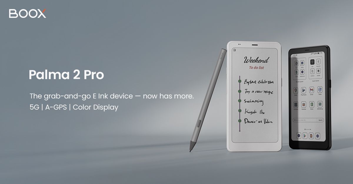電子書籍リーダー本体 Boox Palma 2 Pro Amazon.co.jp: BOOX Palma 2