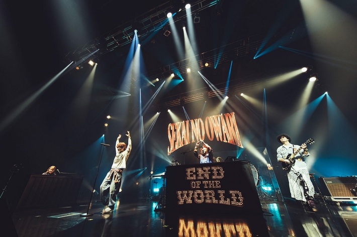 SEKAI NO OWARI、Zeppツアー初日公演にて2024年アルバム・リリース