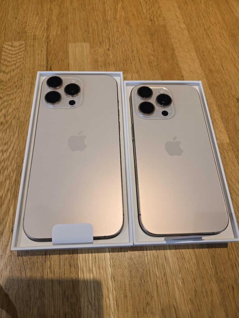 iPhone 16 Pro iPhone 16 Pro Maxの新色デザートチタニウムの色味