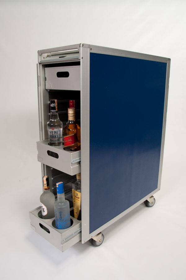 航空機内用カスタムミールカート（フルサイズ） BRAND NEW FULL SIZE