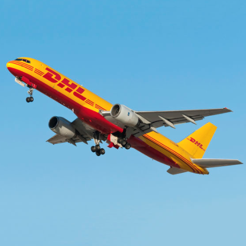 SOLD OUT ! AVIATIONTAG B757 D-ALEH Yellow DHL アビエーションタグ