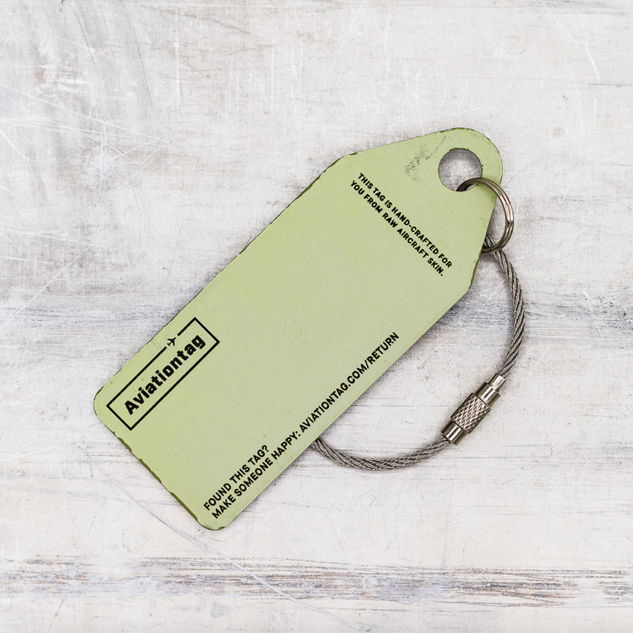 SOLD OUT! AVIATIONTAG A340 A7-AGB Grey QATAR アビエーションタグ