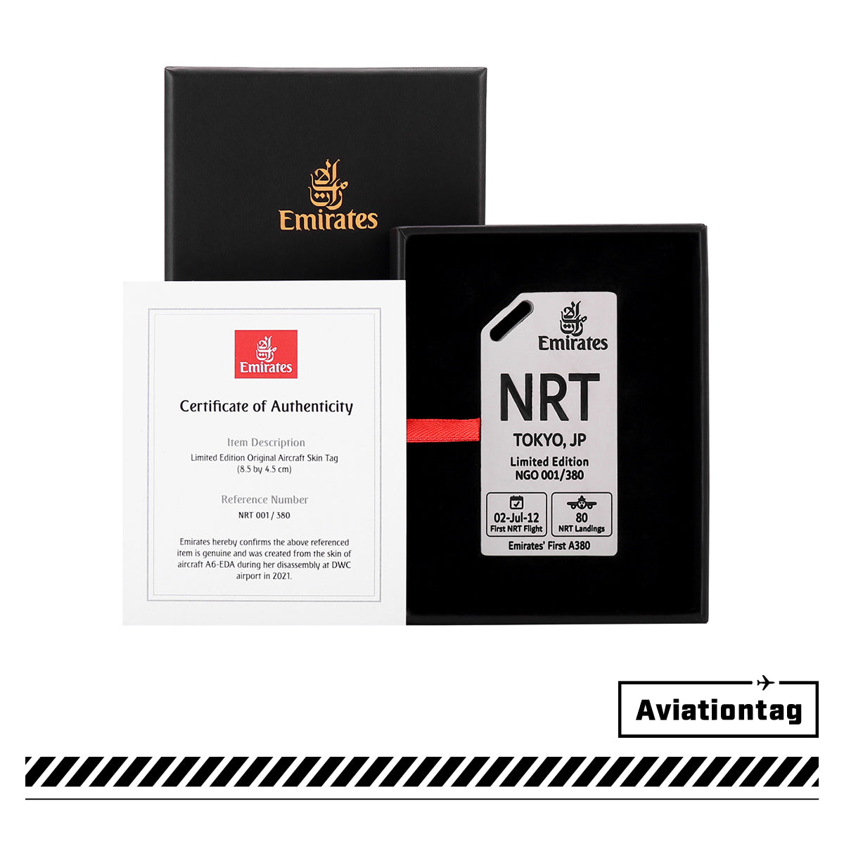 各種残りわずか！】AVIATIONTAG Emirates A380 A6-EDA アビエーション