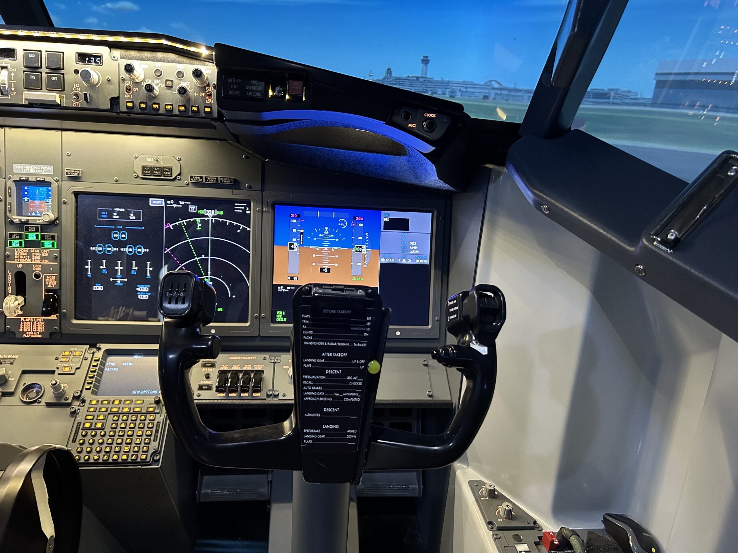 Boeing737の操縦桿について - Skyart JAPAN