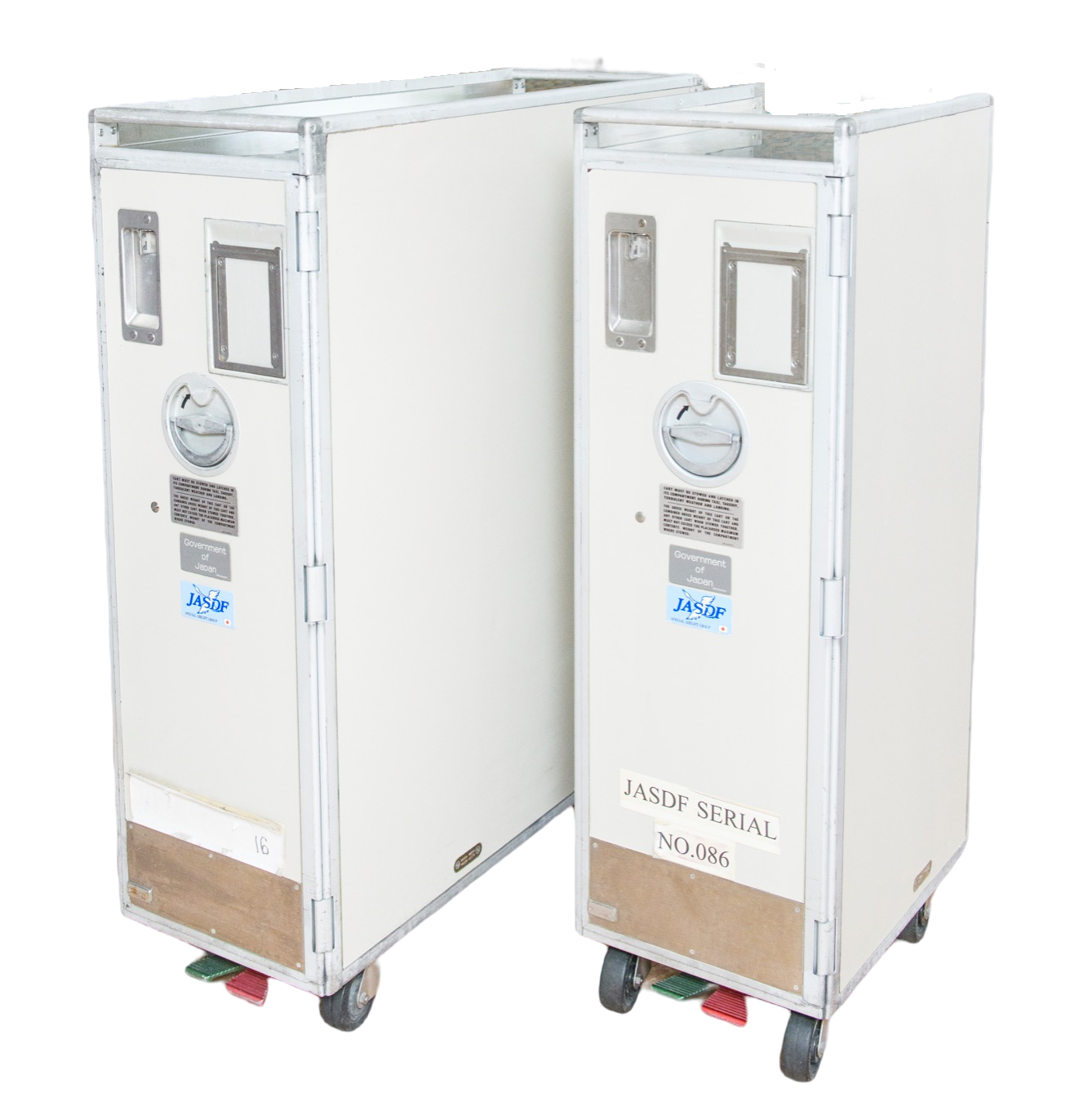 Meridiana航空 イタリア ミールカート フルサイズ 機内カート