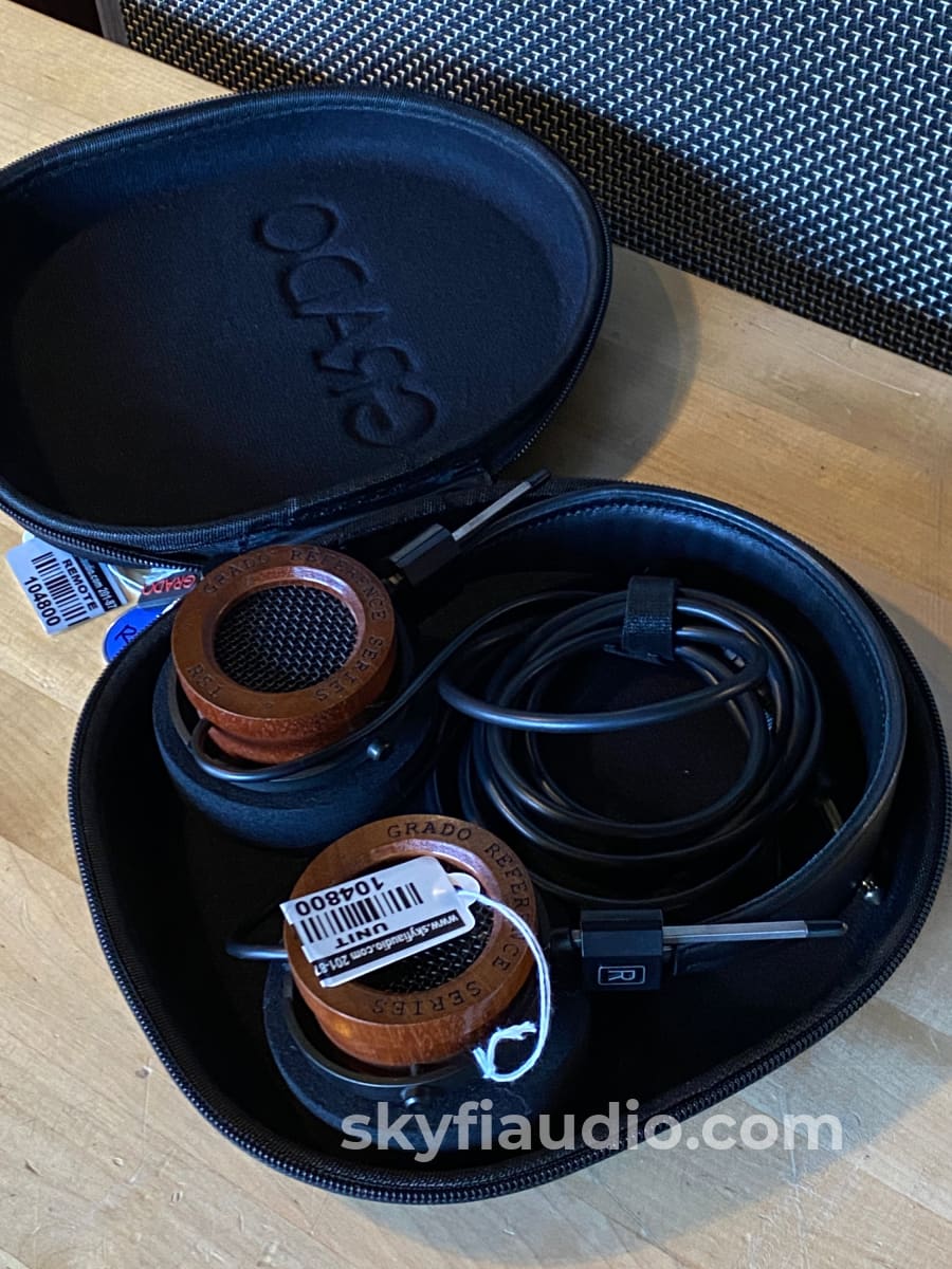 ①GRADO RS-1 REFERENCE SERIES HEAD PHONES クラドリファレンス