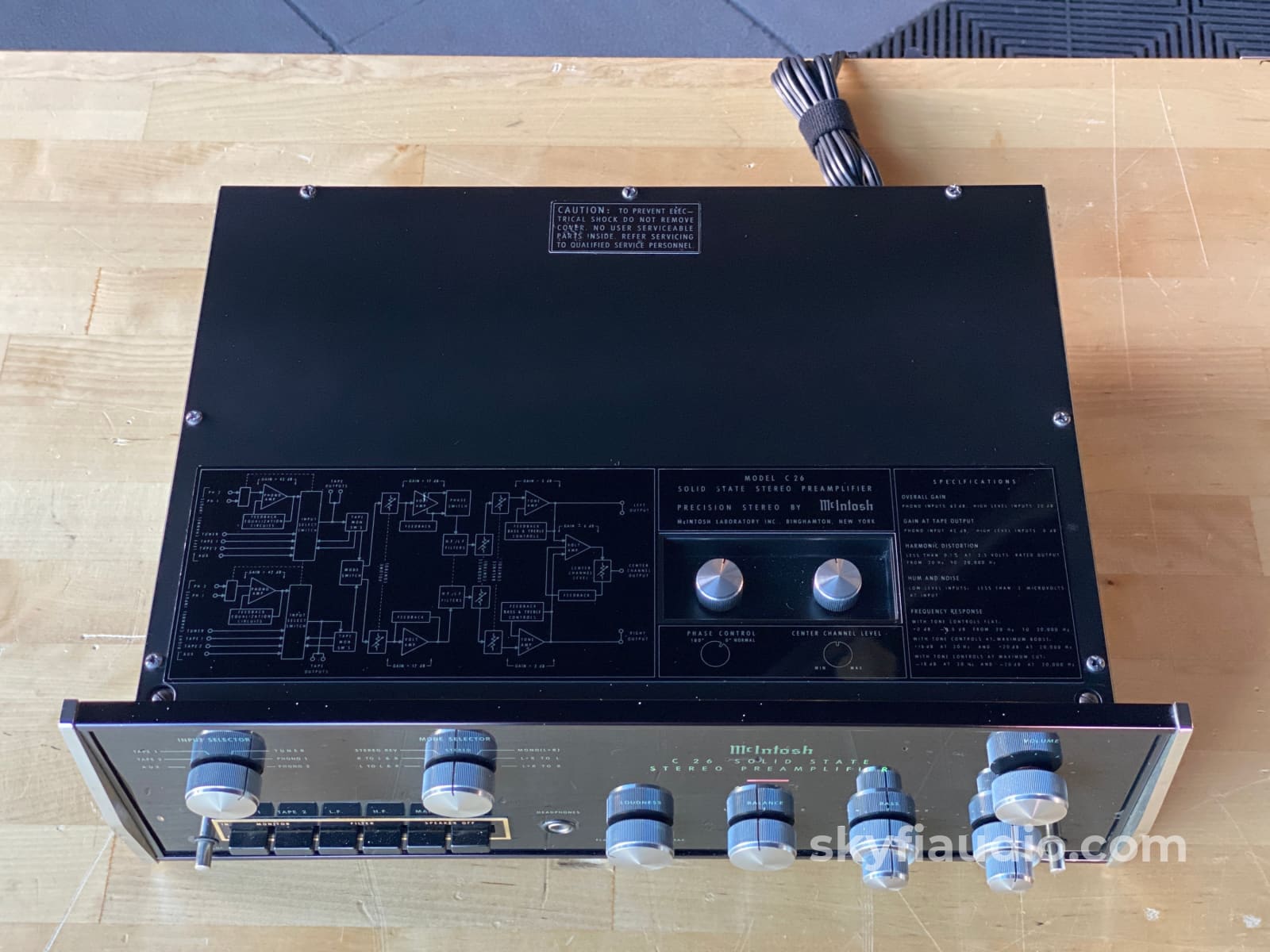 TRIPLEマッキントッシュC26名機美品 プリアンプ McIntosh