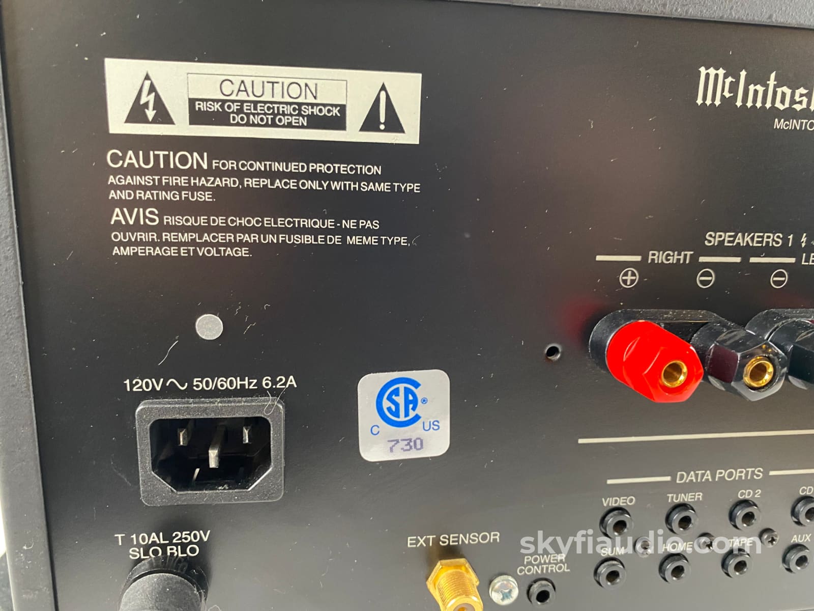 McIntosh MA6500 Integrated Amplifier - All Analog!