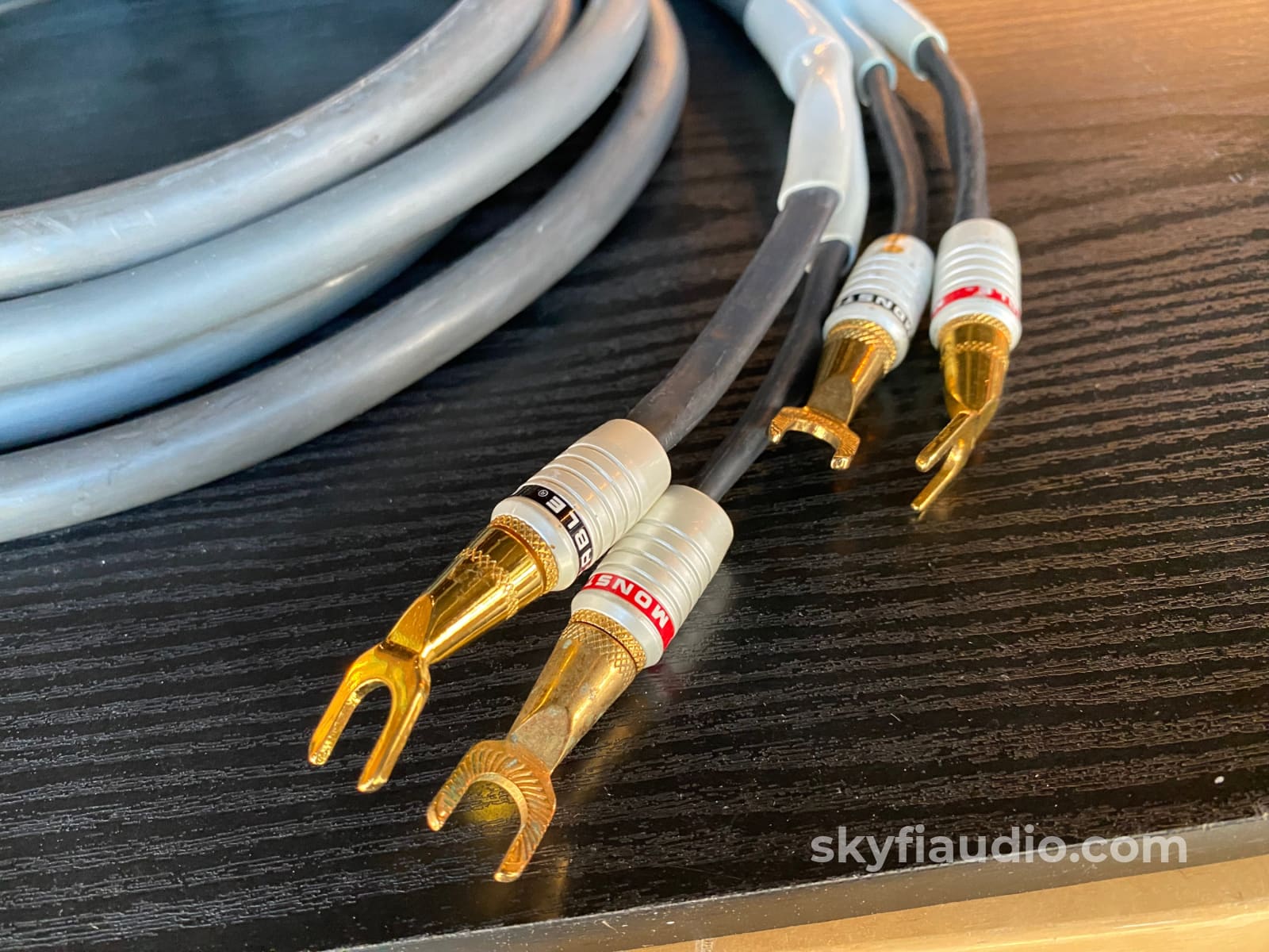 Monster Cable M1.4S Biwire Speaker cable Pair w/ Monster Lock Spades -