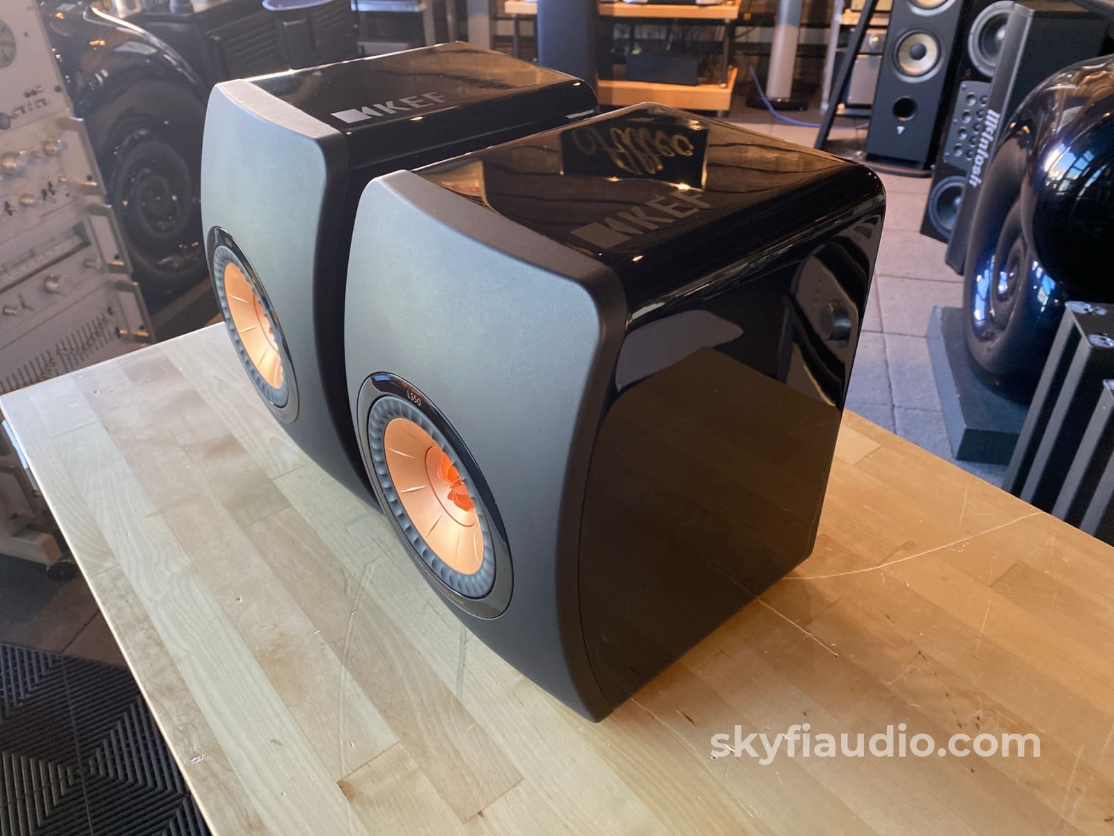 KEF LS50 Speakers - 50th Anniversary Model - Like New