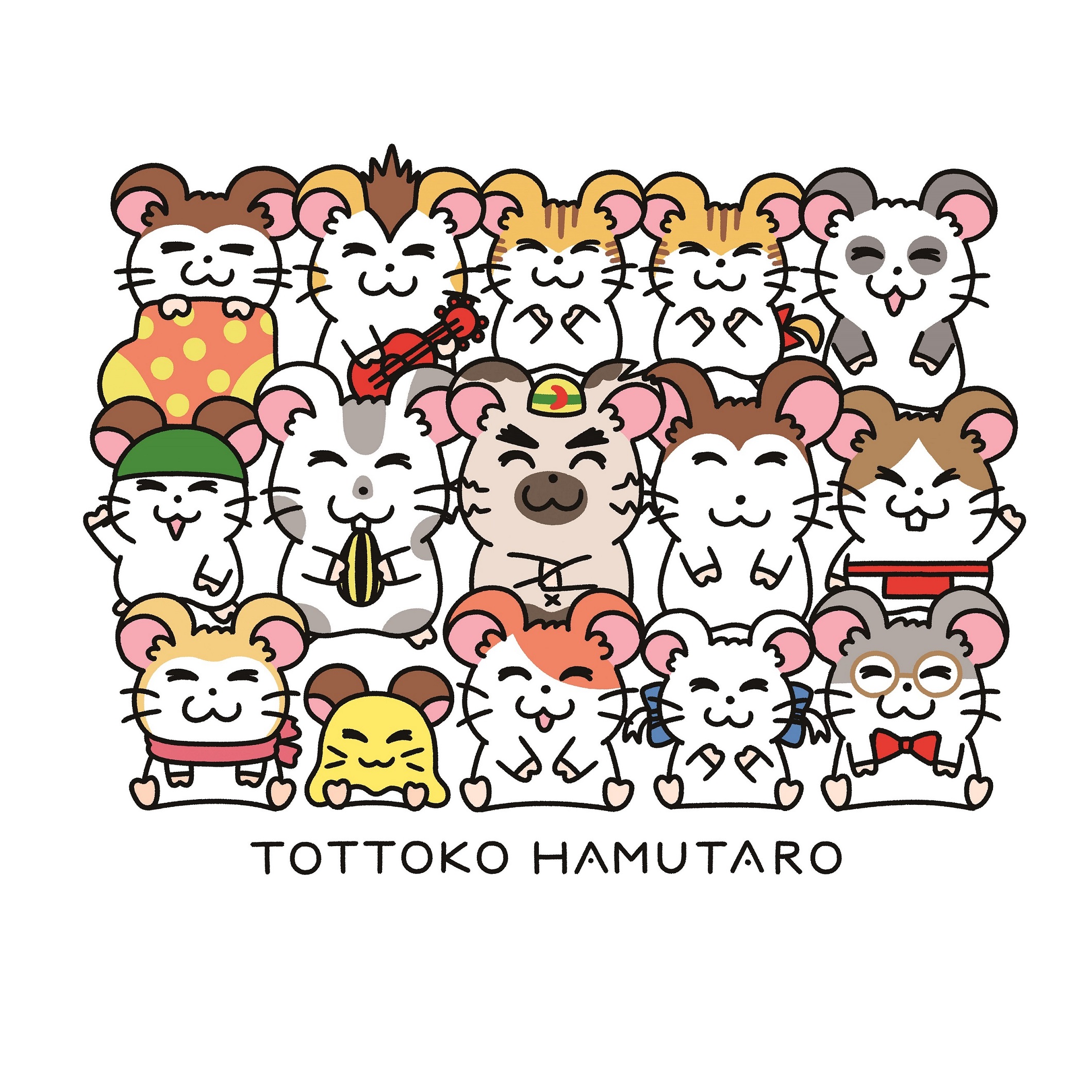 オリジナルイラストのハムちゃんずグッズ登場！ | ハム太郎（とっとこ