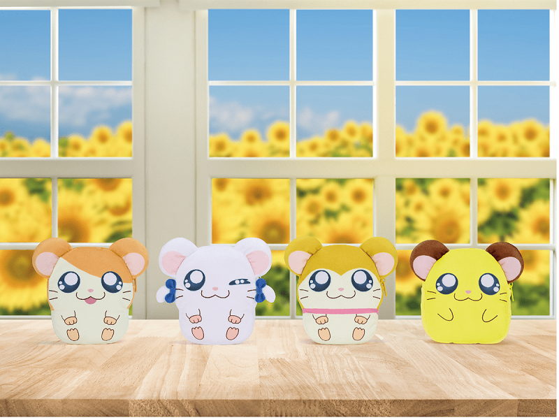 ハム太郎たちのぬいぐるみポーチがクレーンゲームに登場！ | ハム太郎