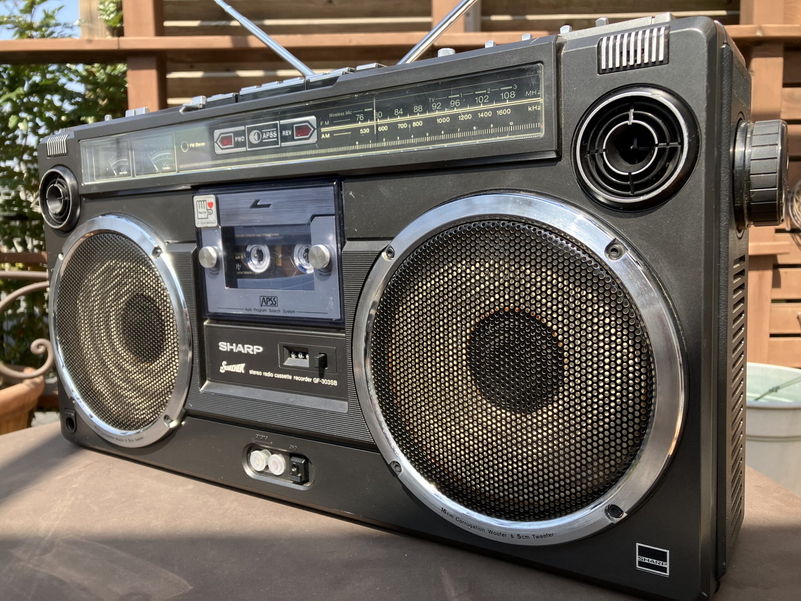 シャープ GF-303 – 自動頭出しのAPSS推し | 【昭和レトロ】ゴールデン