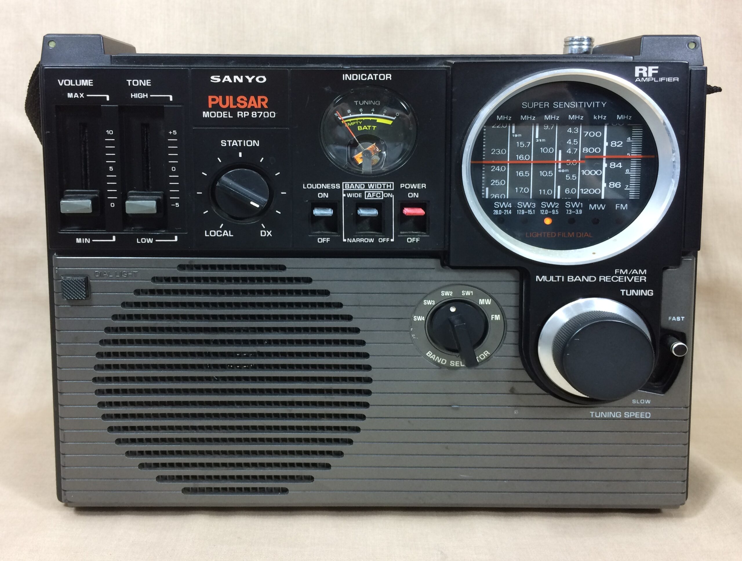 サンヨー RP8700 – 廉価ながら高機能なBCLラジオ | 【昭和レトロ