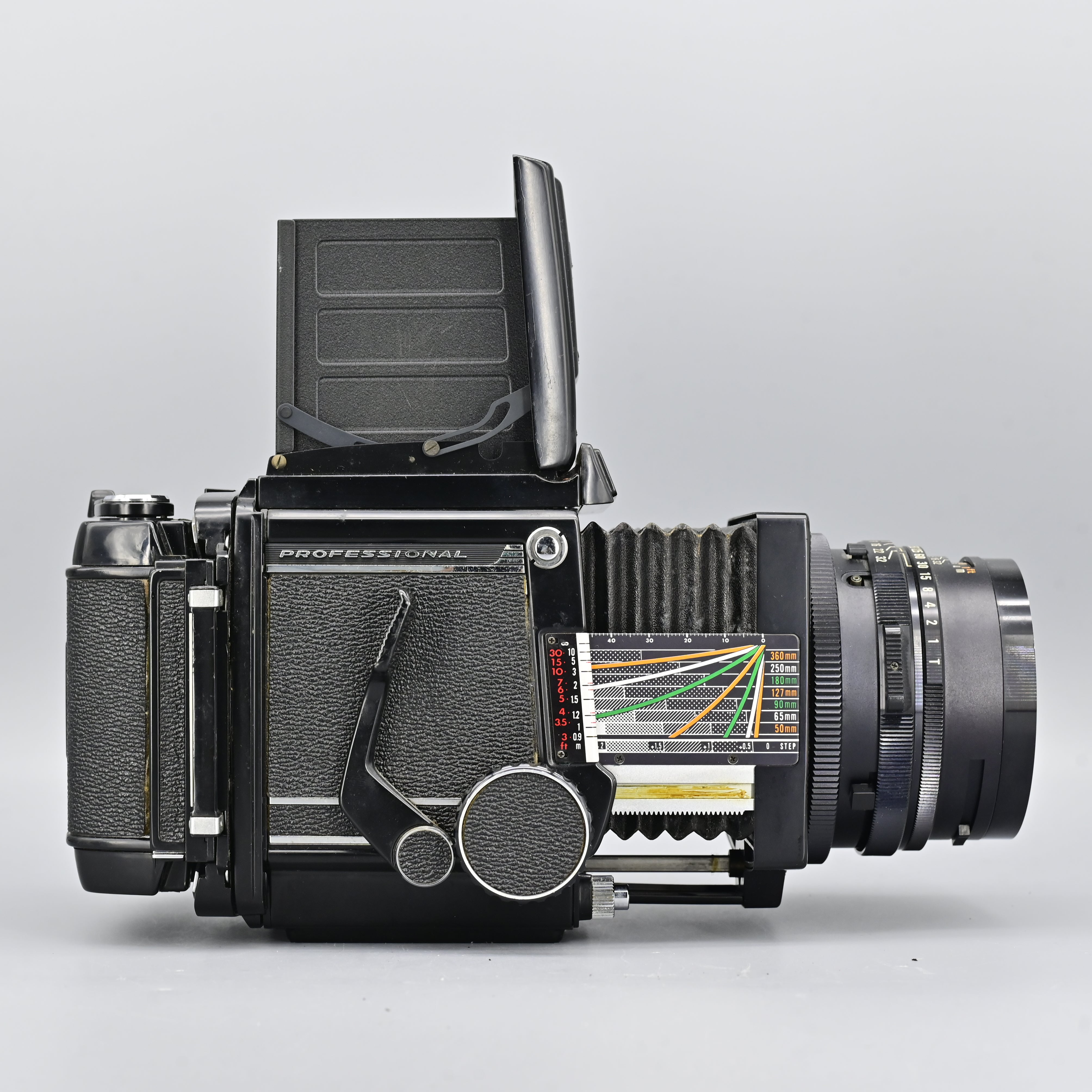Mamiya RB67 Pro + Sekor C 127mm F3.8 Lens. – SHOWA