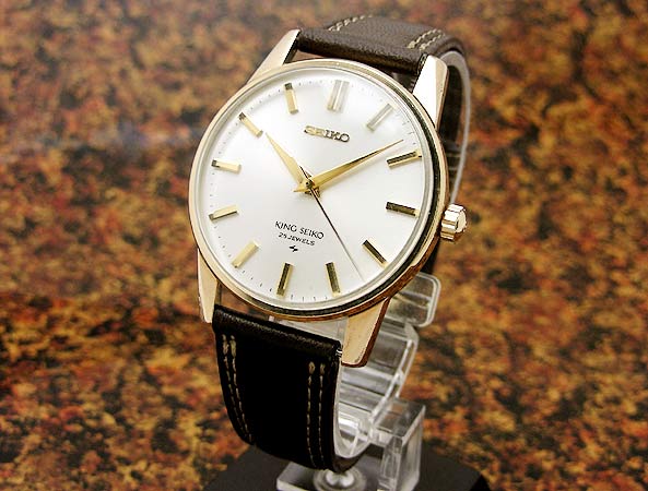 セイコー 44キングセイコー 44-2000 盾メダリオン 手巻き AGFケース