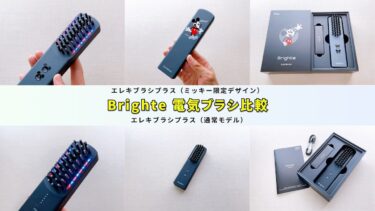 Brighte（ブライト）エレキブラシプラスのミッキー限定デザイン