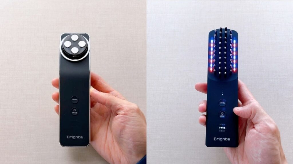 Brighte（ブライト）高機能美顔器比較！エレキリフトとエレキブラシ