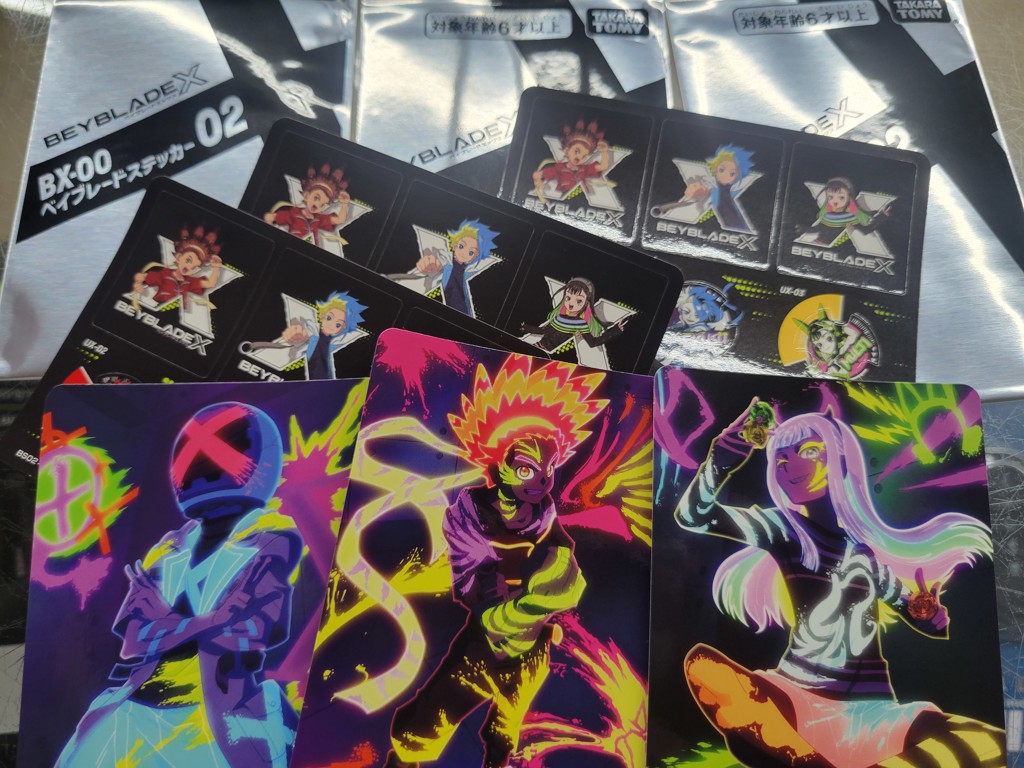 アプリ・イベント限定】BEYBLADE X BX-00 ベイブレードステッカー 02