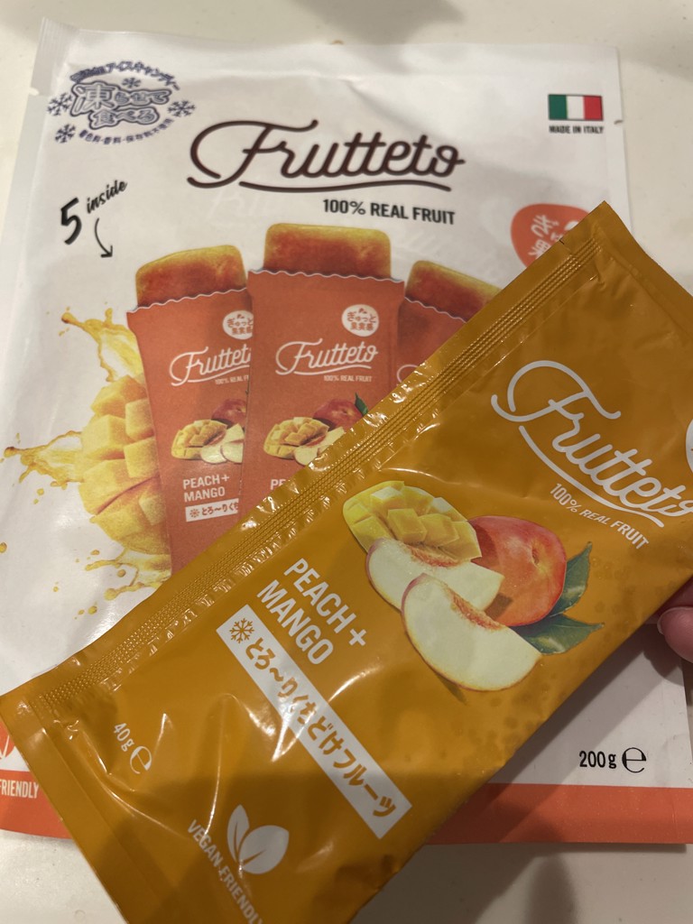FRUTTETO ピーチ＆マンゴー 8袋セット FRUTTETO（フルッテート