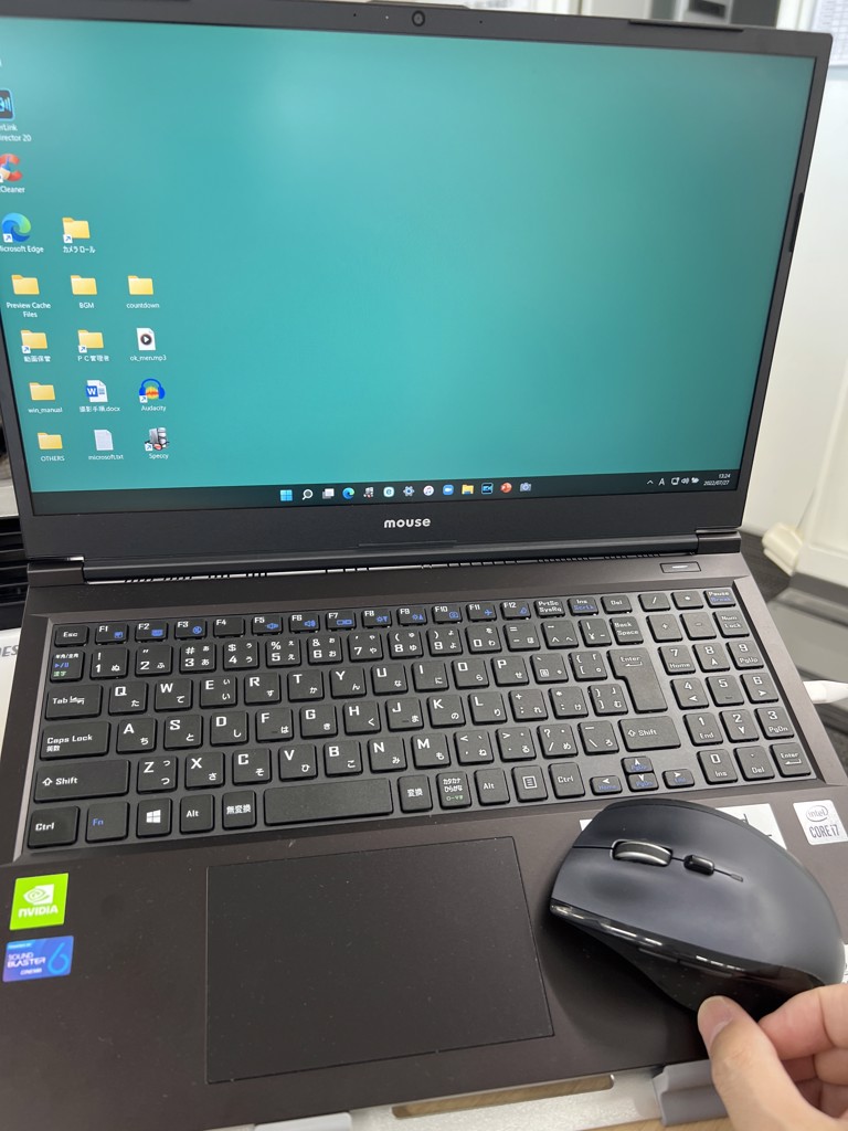 mouse K5-H ノートパソコン Windows 11 Home Core i7 MX350 32GB