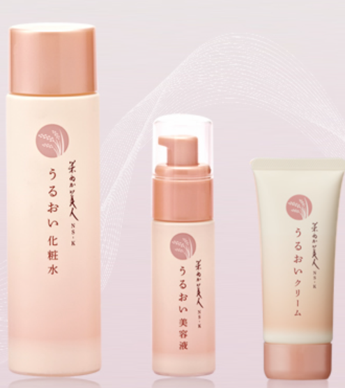 うるおい3品セット: 自然派化粧品|うるおいしっとり日本酒・米ぬか自然