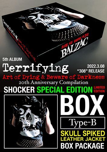 SHOCKER限定BOX『TERRIFYING - ART OF DYING』&『BEWARE OF DARKNESS