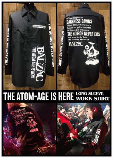 1月2日新年初売りよりBALZAC『THE ATOM AGE IS HERE』アイテム登場！