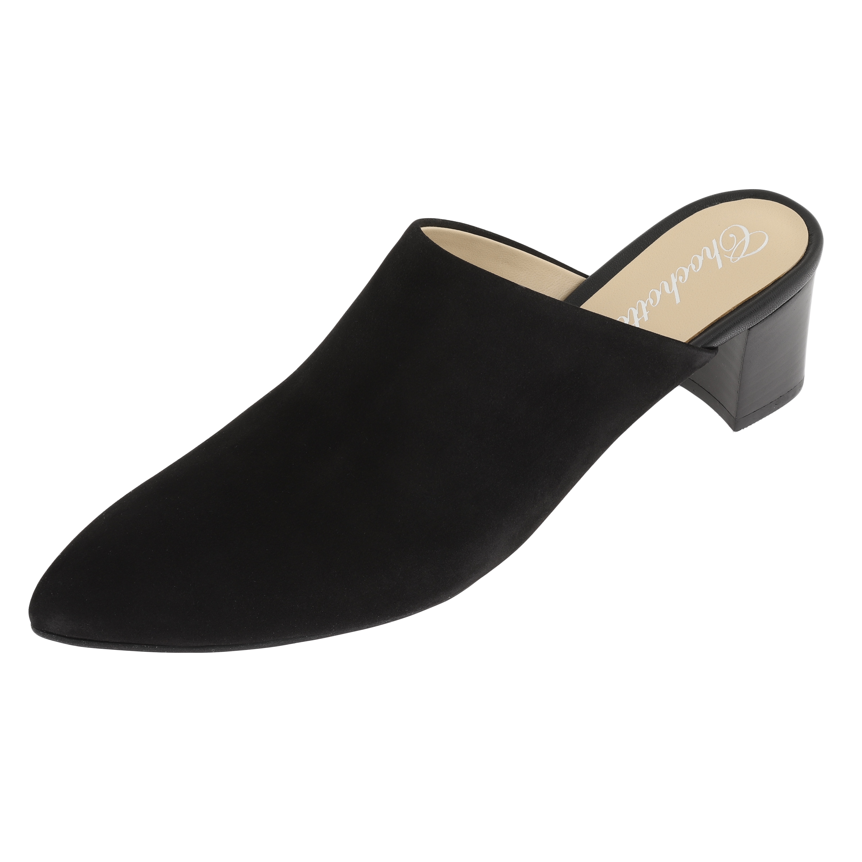 5cmヒールの幅狭ミュールサンダルErika（エリカ）幅狭靴のChochotte