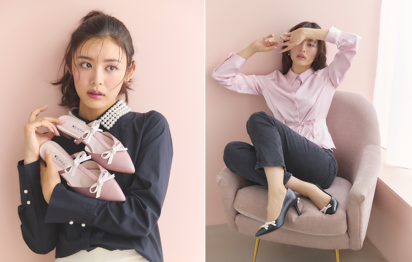 ダイアナ」からモデル古畑星夏さんが着こなす「Pettit Ribbon