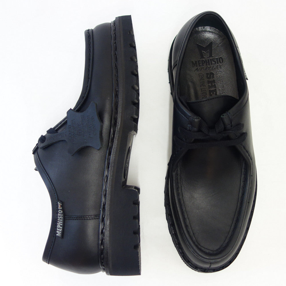 メフィスト MEPHISTO PEPPO（ペッポ）ブラック （フランス製） 天然