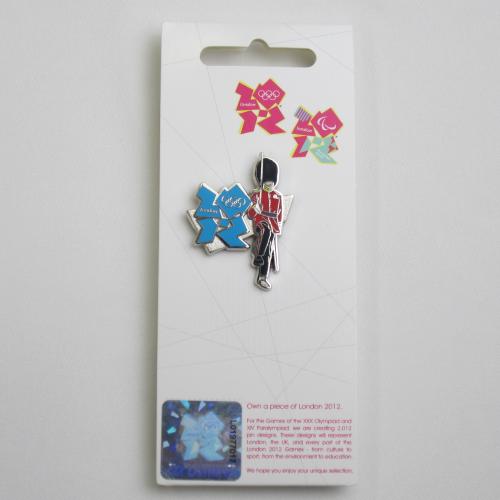BRITISH COLLECTION SHOJI / ロンドンオリンピック 公式ピンバッジ近衛兵