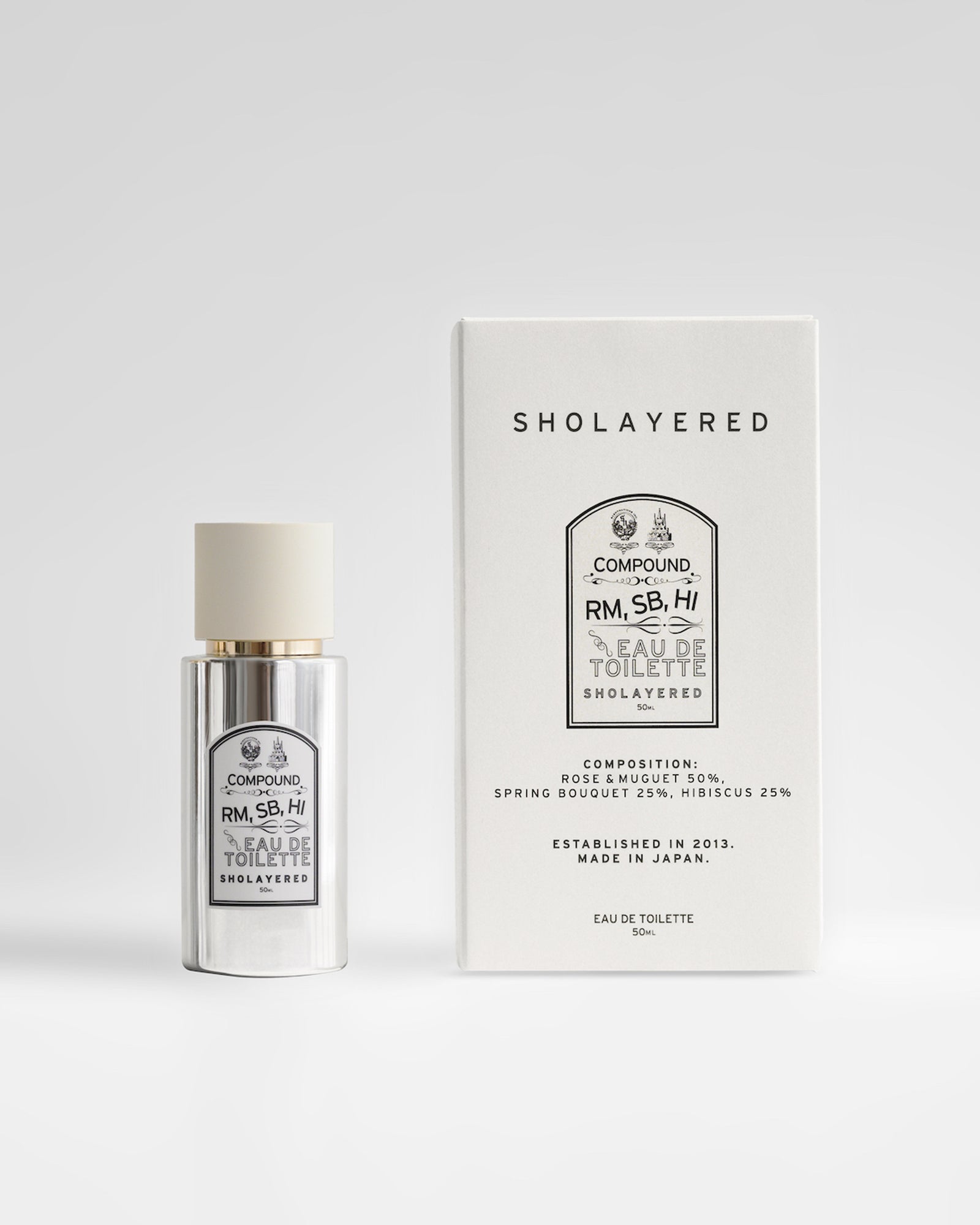 コンパウンド オードトワレ 香水 NO.3【送料無料】 – SHOLAYERED