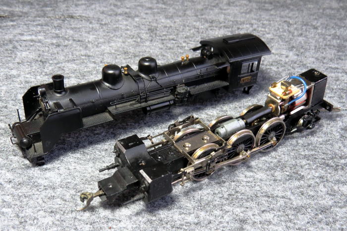 HOゲージ 宮沢模型 C54形 蒸気機関車 完成品 欠品ありの現状渡し HO