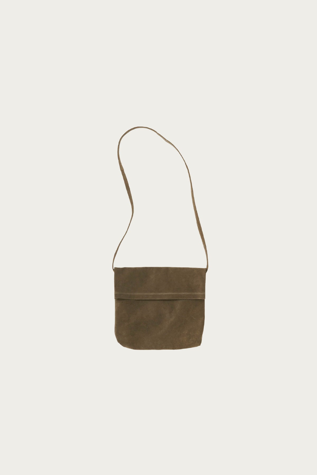 Hender Scheme Small Pig Flap Shoulder Bag | Khaki | Canoe Club