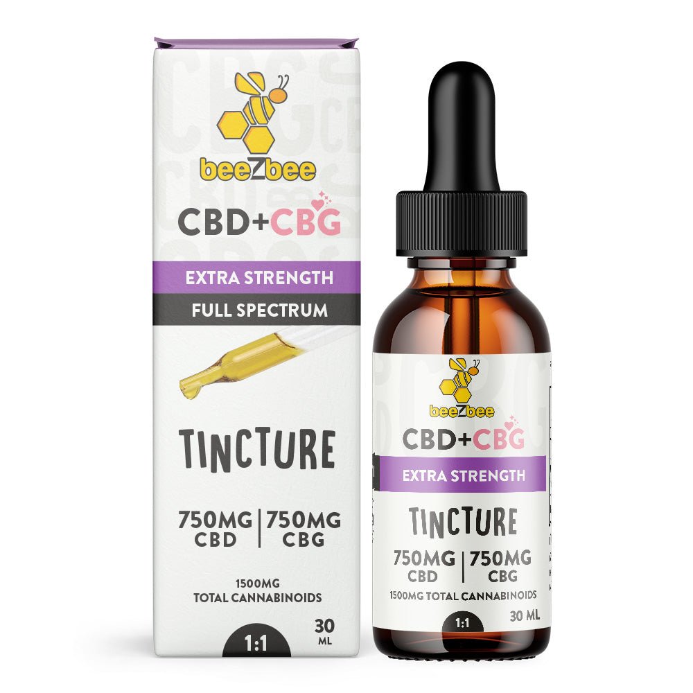 Buy CBD+CBG Tincture Extra Strength Online