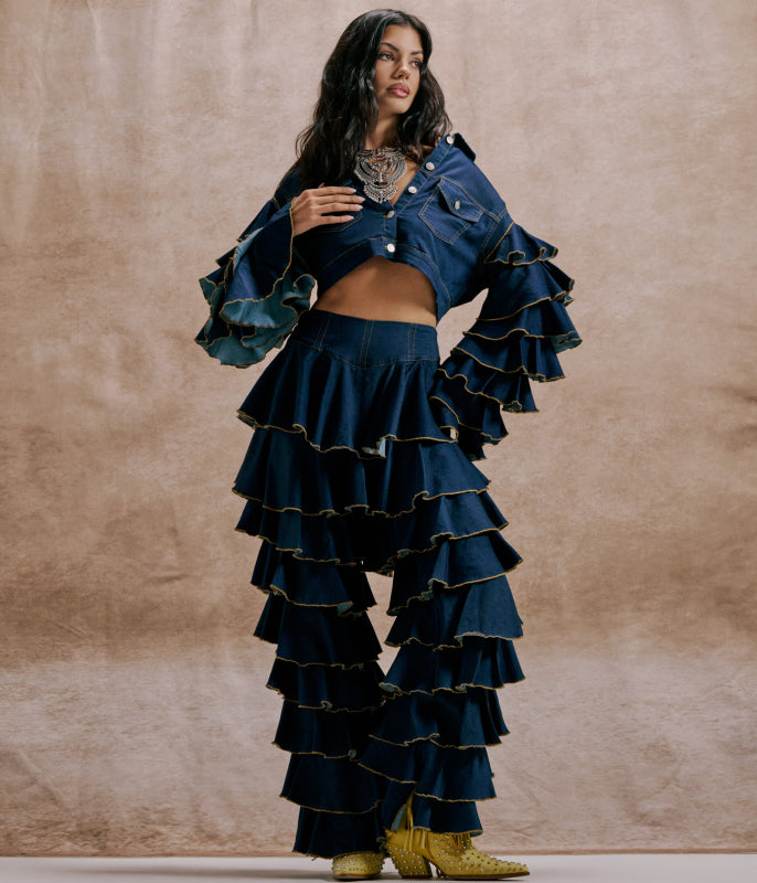 AZALEA WANG TORVI ORANGE RUCHED BOOT – AKIRA