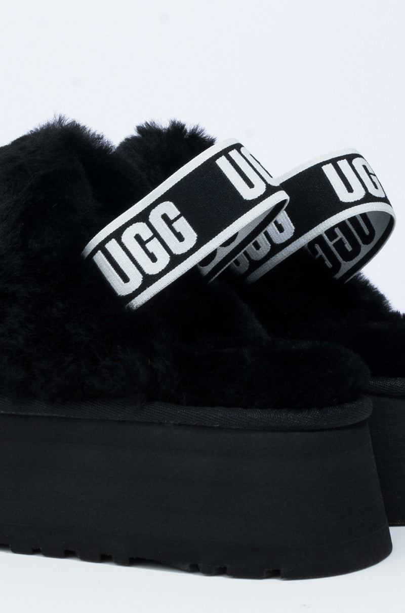 UGG WOMEN'S FUNKETTE SLIP ON BLACK – AKIRA