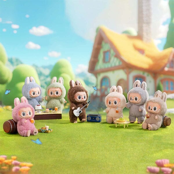 Pop Mart x THE MONSTERS: Exciting Macaron Series Plush Keyring