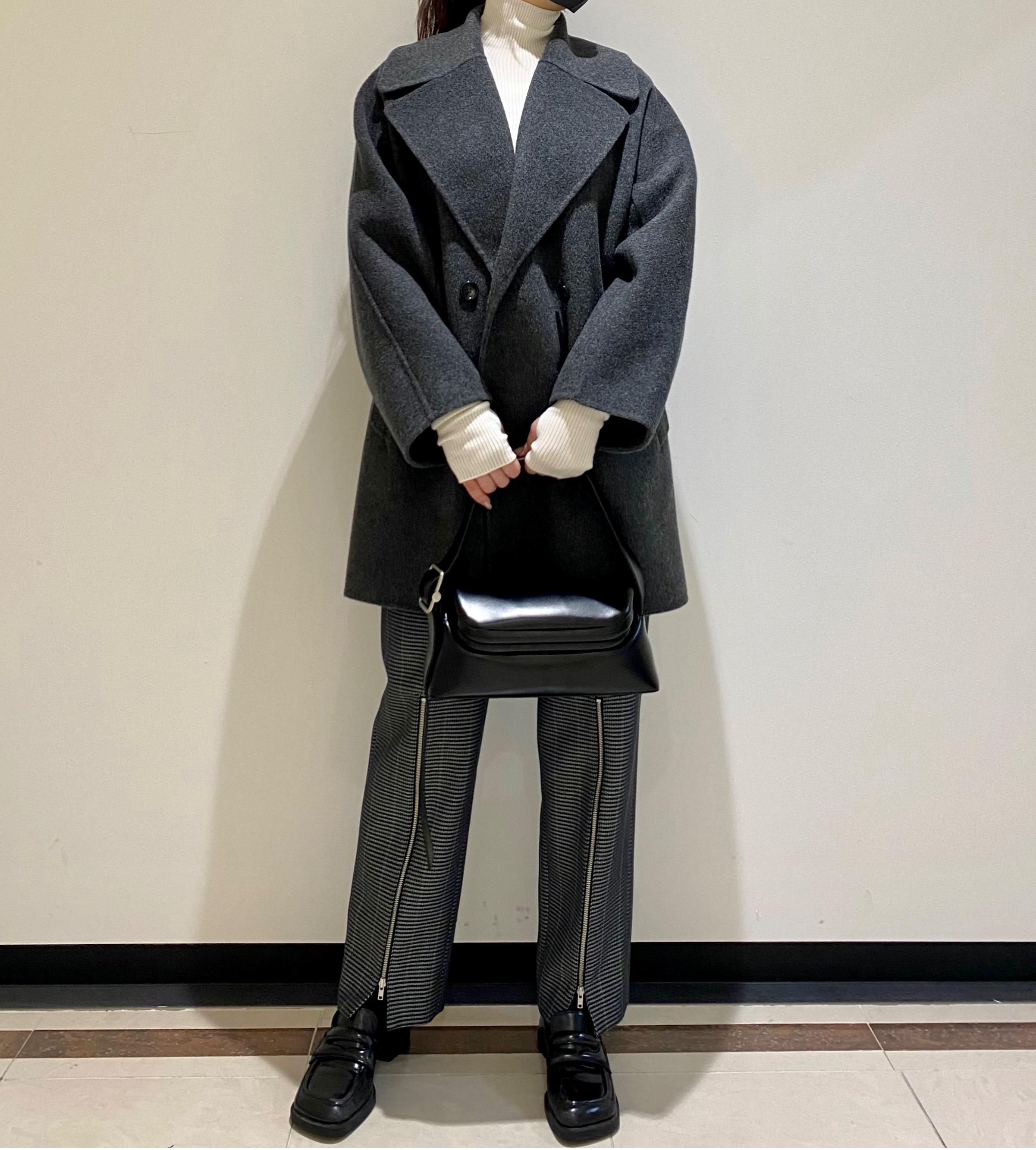 LE CIEL BLEU〉ダブルフェイスショートコート | Ladies Fashion topics